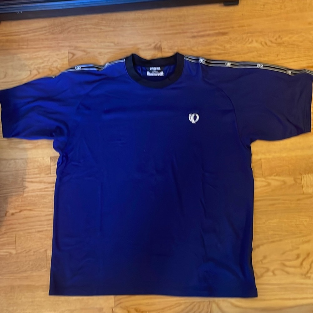 Pearl Izumi Cycling Bike tee Shirt navy blue size Large